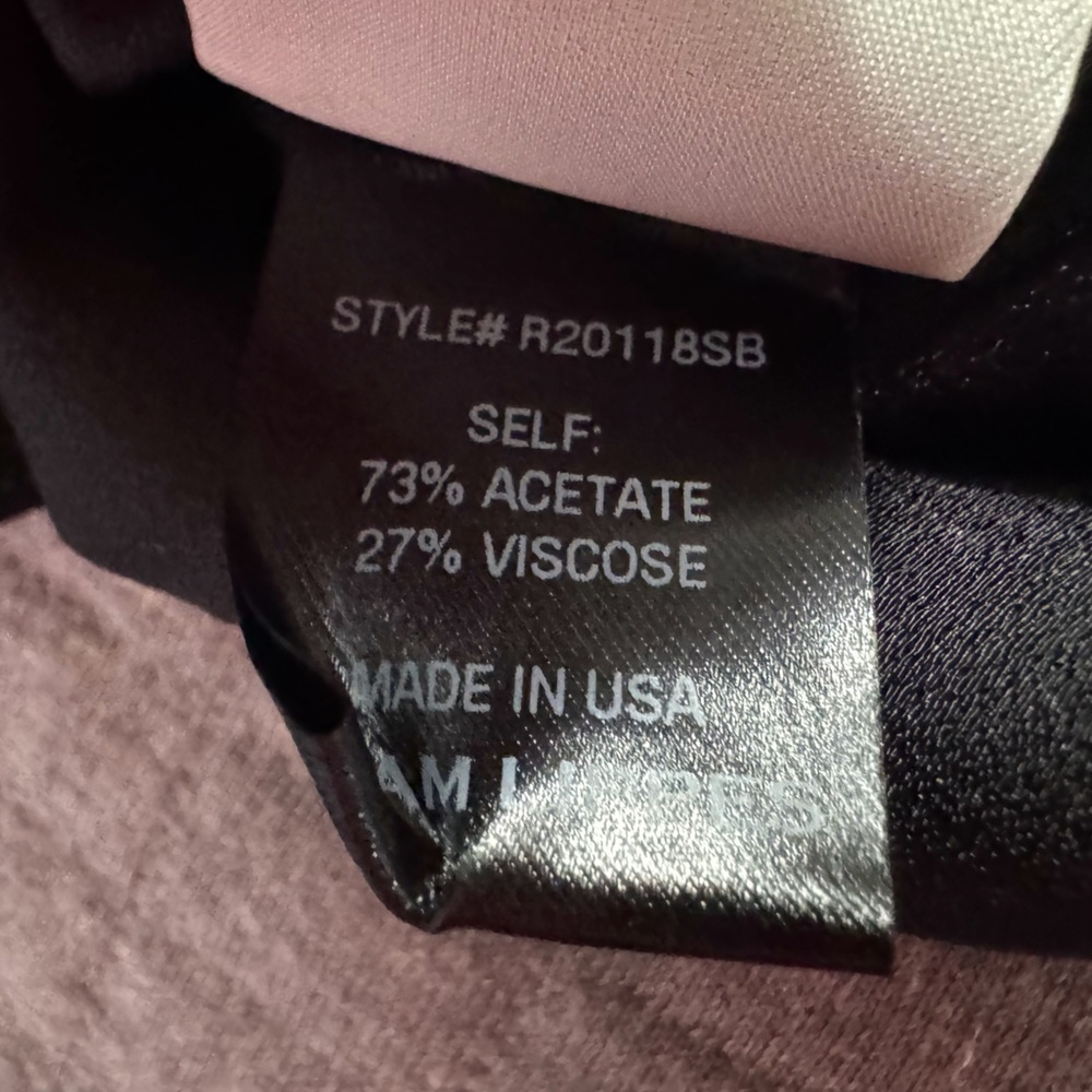 Adam Lippes Black Crepe Scarf Wrap Shell Sleeveless Blouse Size 8 - Picture 11 of 14